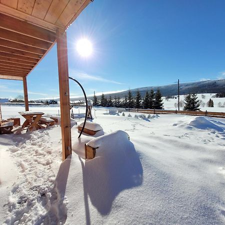 Osada Orlica Klimatyczne Domki Z Widokiem Na Gory I Termalnym Spa Sauna Jacuzzi 4 Km Od Zieleniec Ski Arena Lasowka 外观 照片